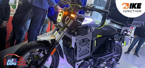 Auto Expo Speed Electric Naked And Adv Concepts Bikes Unveiled