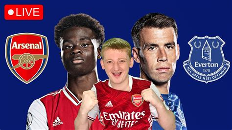 Arsenal Vs Everton Live Stream Watchalong Premier League Youtube