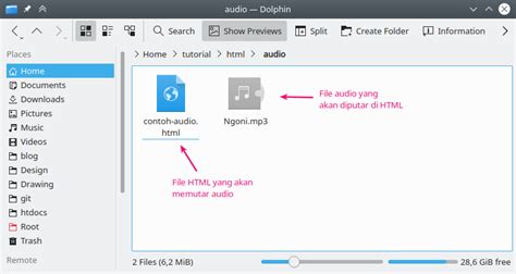 Belajar Html Cara Menambahkan Audio Pada Html