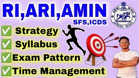 OSSSC RI ARI AMIN SFS ICDS Complete Strategy Syllabus Of RI ARI AMIN