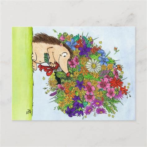 Bouquet Postcard By Nicole Janes Zazzle