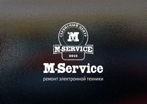 Сервисный центр «M-Service» on Behance