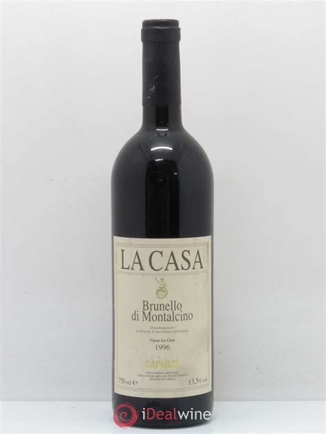 Acheter Brunello Di Montalcino DOCG Tenuta Caparzo Vigna La Casa 1996