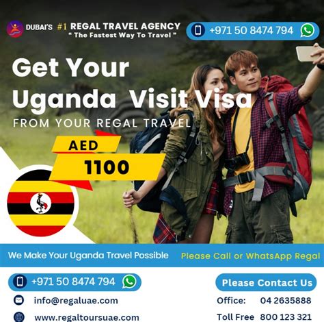 Uganda Visit Visa From Dubai Tourist Visa Regal Tours