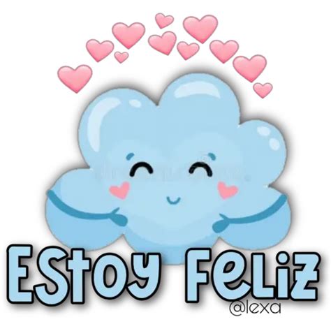 Estoy Feliz Sticker De Whatsapp Descargarstickers