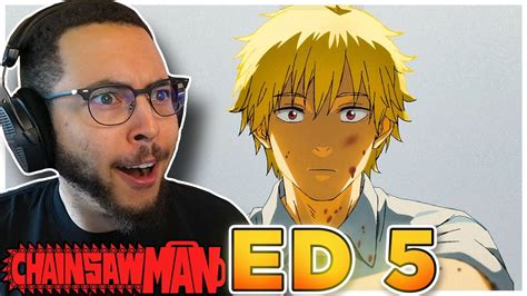 This Is Trippy Chainsaw Man Ending Reaction Dapper Reacts Youtube