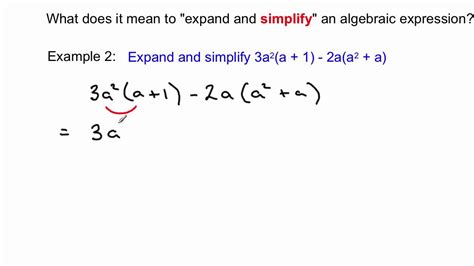 Expanding Linear Expressions