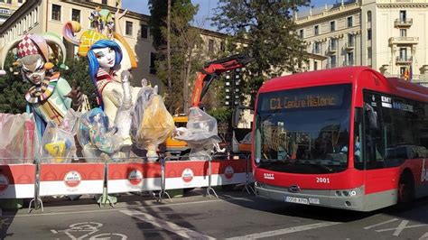 La Emt Transporta A Millones De Viajeros En La Semana De Fallas