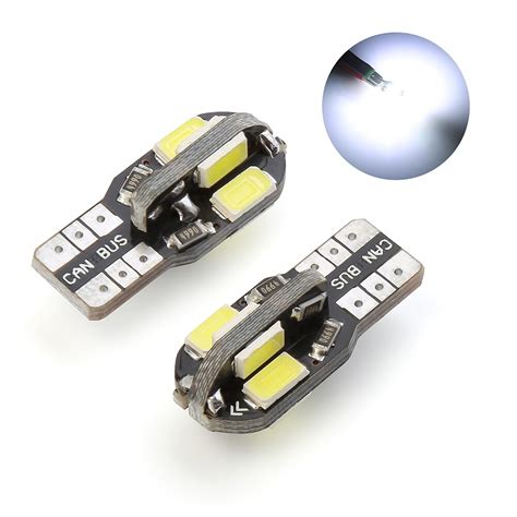 Pcs T Led Auto Interieur Lamp Canbus Fout Gra Grandado