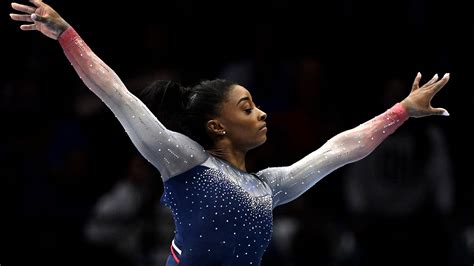 Simone Biles All Around Win Gymnastics World Championships Highlights