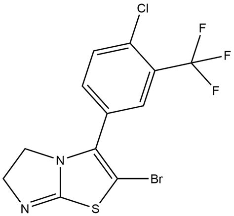 2 Bromo 3 4 Chloro 3 Trifluoromethyl Phenyl 5 6 Dihydroimidazo 2 1 B