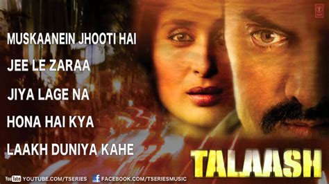 Talaash Full Songs Jukebox Aamir Khan Kareena Kapoor Rani