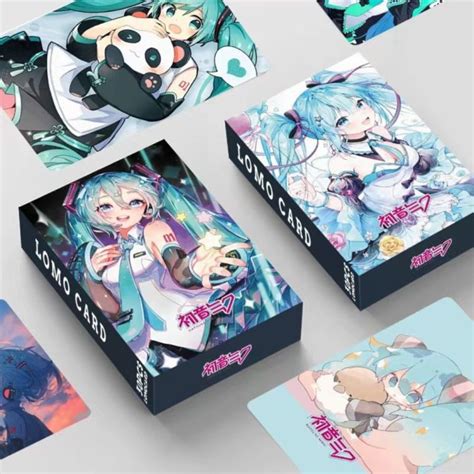 Lck51 Cartoon 30pcsbox Tokyo Postcards Hatsune Miku Bookmarks Lomo