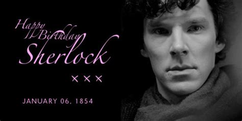 Sherlockology Happy Birthday Sherlock Holmes