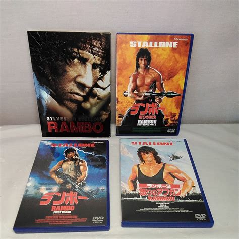 Rambo ランボー Dvd 怒りの脱出 怒りのアフガンなど 4点アクション、アドベンチャー｜売買されたオークション情報、yahooの商品