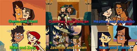 New Name: The "Power Couples" of "Total Drama" : r/Totaldrama