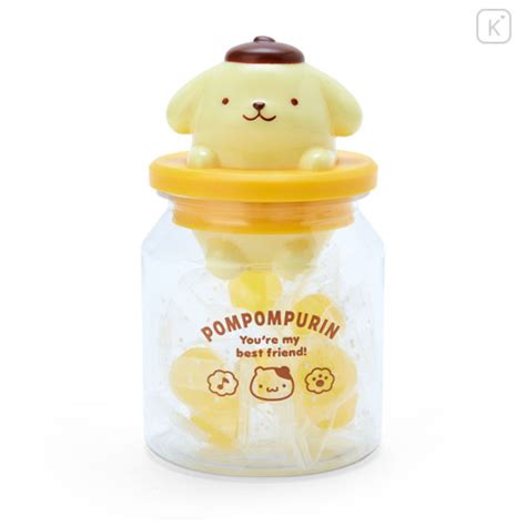 Japan Sanrio Original Candy And Case Pompompurin Kawaii Limited