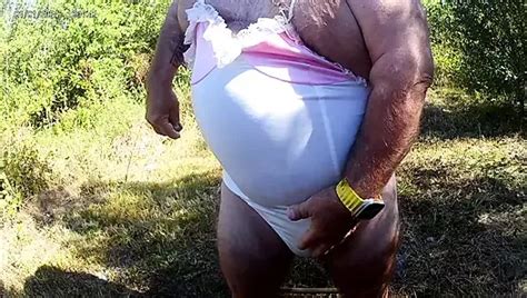 Pissing On Myself In Lingerie Edging My Cock And Eating My Cum Gay Porn Xhamster