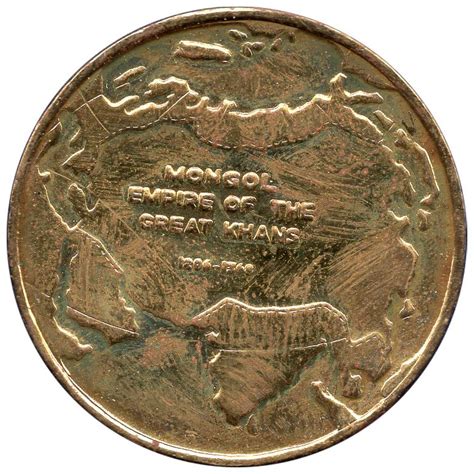 Token Guyuk Khan 1246 1248 Mongolia Numista