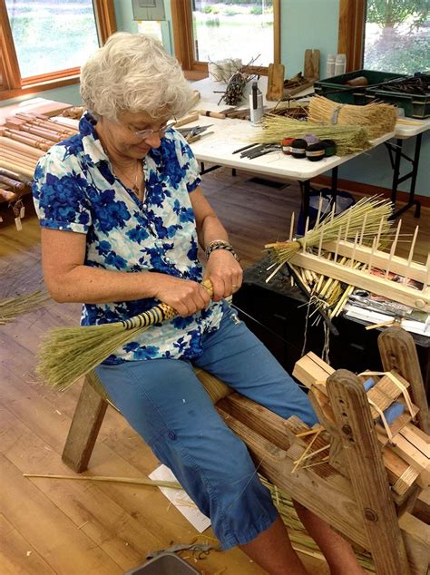 John C Campbell Folk School Brooms And Brushes Broom Corn Corn Husk Crafts