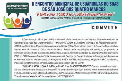 Prefeitura convida população para participar do II Encontro Municipal