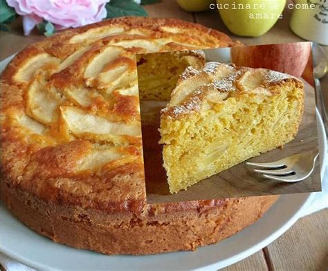 Torta Di Mele Piu Soffice Al Mondo Dolce Genuino Della Nonna