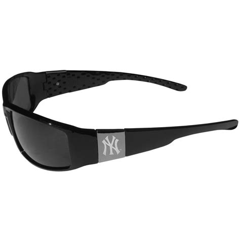 New York Yankees Chrome Wrap Sunglasses Mlb Licensed Baseball Eyewear Ebay