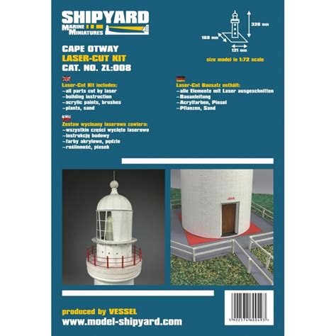 Model Kartonowy Latarni Cape Otway Shipyard ZL008 Sklep Modelnet Pl