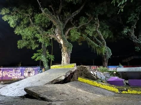 El temporal causó destrozos en Campana se voló el techo de una escuela