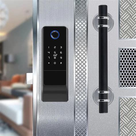 Smart Fingerprint Door Lock Metal Door Okos