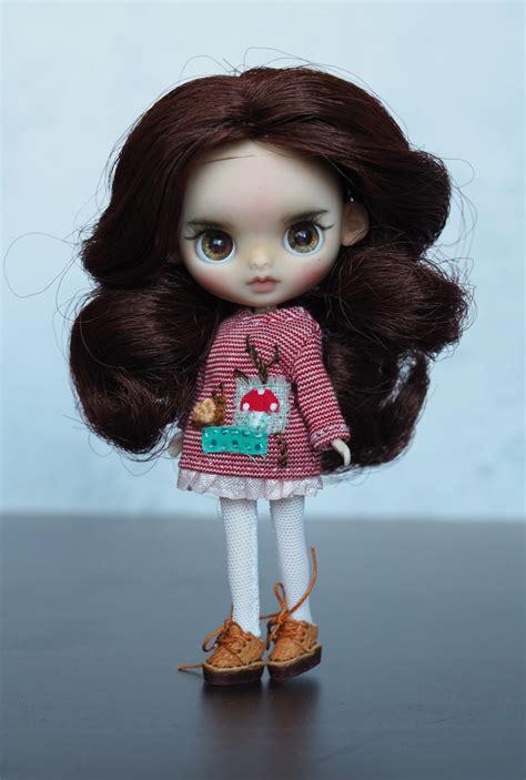 Custom Petite Blythe Tbl Base Mini Blythe Doll Free Dhl Fast