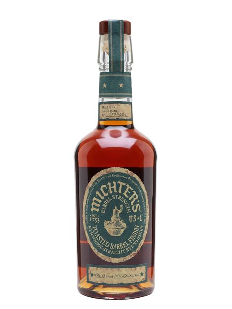 Michter S Us Barrel Strength Toasted Barrel Finish Rye The Whisky