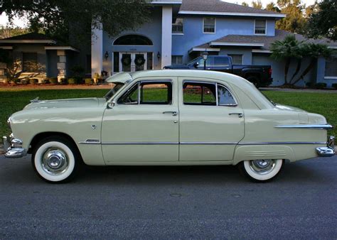 All American Classic Cars 1951 Ford Custom Deluxe Fordor 4 Door Sedan