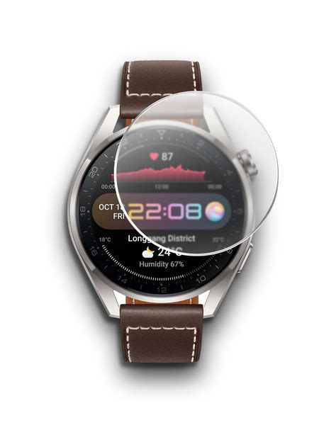 Защитная пленка на Huawei Watch 3 Pro (48 mm) (Хуавей вотч 3 про 48мм ...
