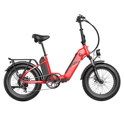 Fafrees FF20 Polar E Bike 40Km h 500W 48V 10 4AH Doble batería Rojo