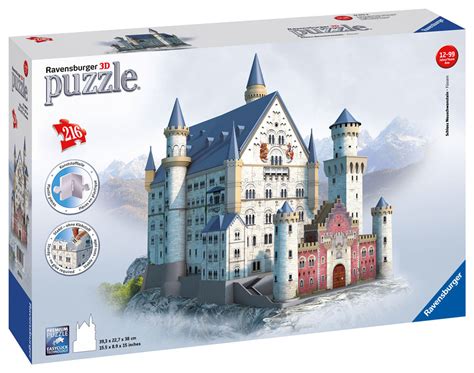 Puzzle D Zamek Neuschwanstein