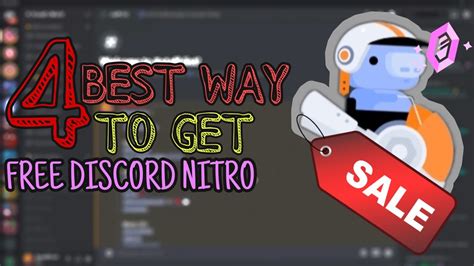 4 Best Way To Get Free Discord Nitro 2021 Discord Method Youtube