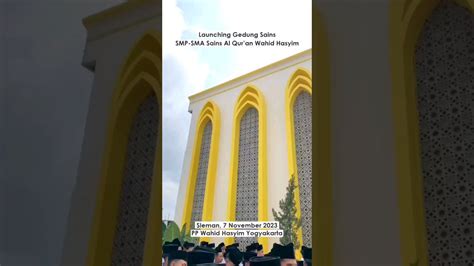 Peresmian Gedung Sains Boardingschool Pendidikan Sekolah Education