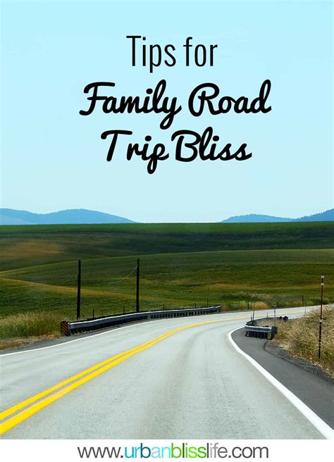 Road Trip Tips + Free Travel Printable - Urban Bliss Life