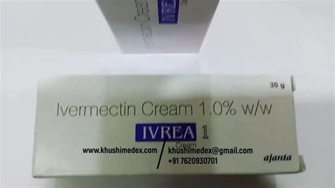 Ivera Ivermectin Cream Ajanta Pharma 30 G At Rs 150 Tube In Nagpur