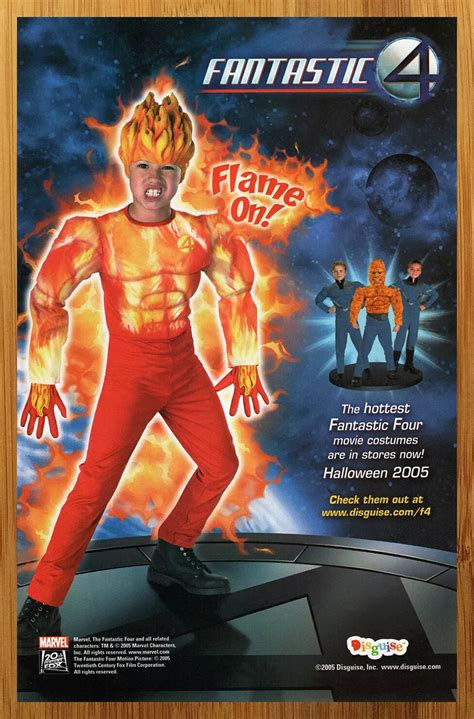 Fantastic Four Human Torch Costume