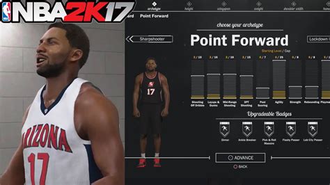 NBA 2K17 MyCareer BREAKDOWN MyPlayer Creation NEW Badges Playstyles