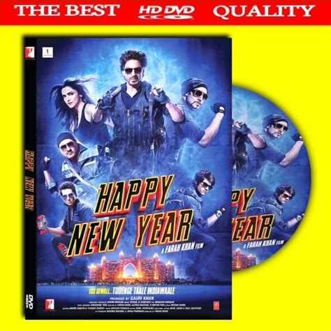 Jual COD KASET FILM SHAH RUKH KHAN HAPPY NEW YEAR JERNIH SUBTITLE TEKS