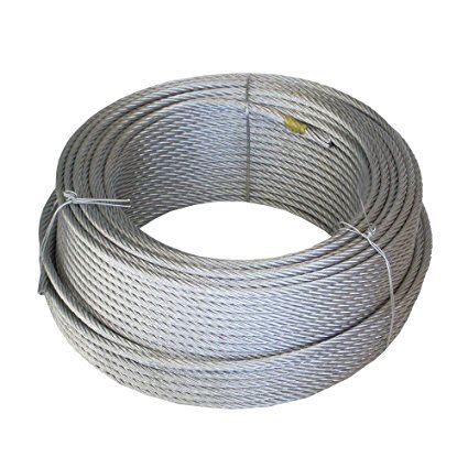 Wurko Cable Trenzado Acero Galvanizado Mm Cable Acero