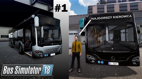 Jestem Najgorszym Kierowc Autobusu Bus Simulator Youtube