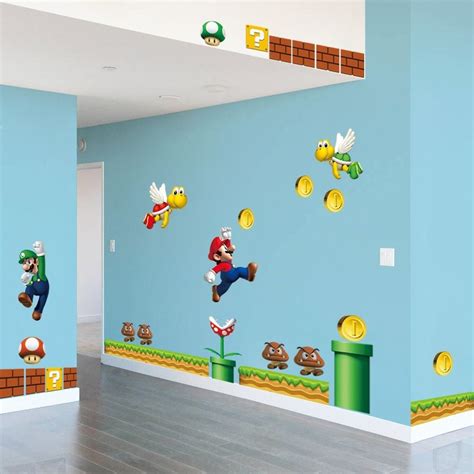 Super Mario Nursery Wall Decals - American Wall Decals