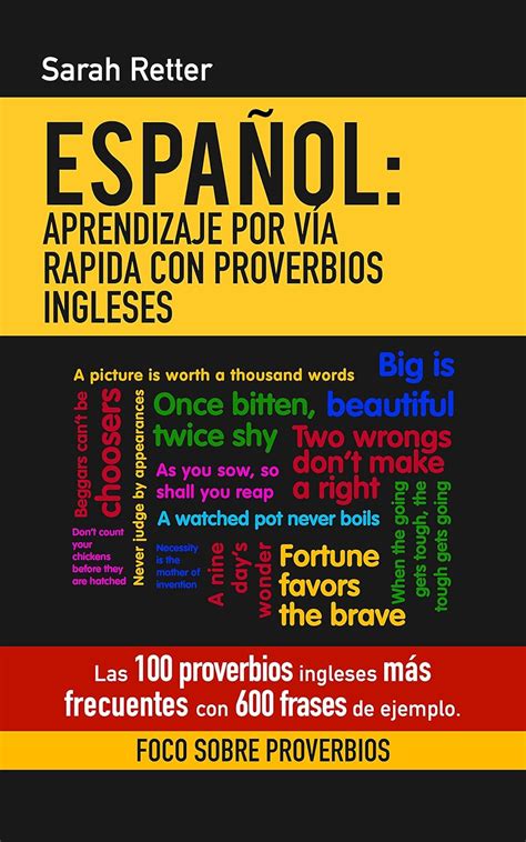 Amazon ESPAÑOL APRENDIZAJE POR VÍA RAPIDA CON PROVERBIOS INGLESES