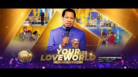 Today Your Loveworld Specials With Pastor Chris Wednesday To