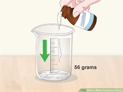 How To Make Potassium Nitrate 12 Steps With Pictures Wikihow