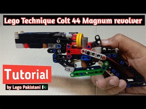 Lego Technique Colt Magnum Revolver Moc Tutorial By Y Lego